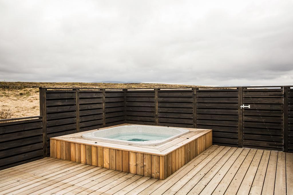 Gullfoss & Geysir Luxury Cabin Reykholt  Bagian luar foto